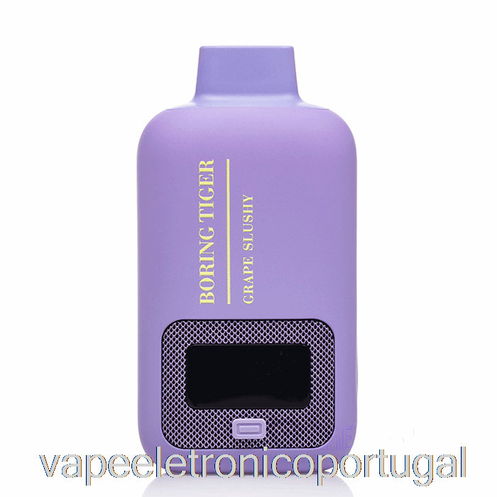 Vape Eletrônico Luffbar Chato Tigre 25000 Uva Descartável Lamacenta